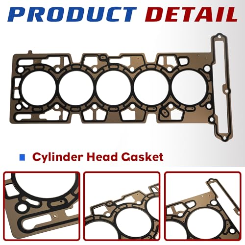 Image of 3.5L HS26336PT Cylinder Head Gasket Set Valve Seal w /Intake & Exhaust Manifold Gasket | Fit For GMC Hummer H3 2006 Colorado 3.5L 2004-2006 i-350 Canyon Isuzu i-350 2006 3.5L VIN 6