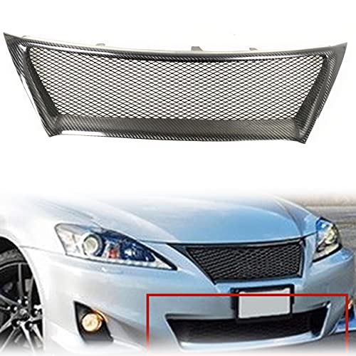 Calandre avant carbone Lexus IS250 IS350 2011-2013 maille pare-chocs JMD