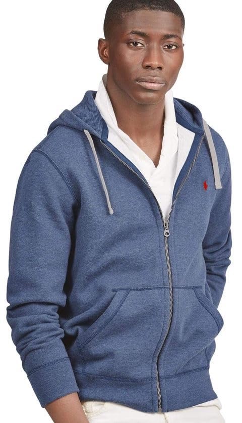 Image of POLO RALPH LAUREN Double-Knit Full Zip Hoodie