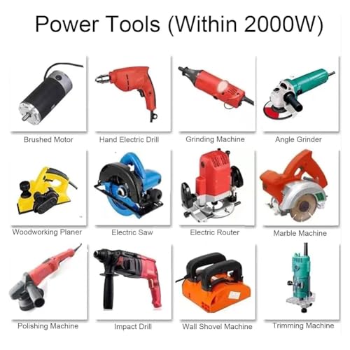 Controlador de velocidad variable 4000W con enchufe UE y 3 niveles de potencia 5