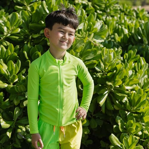 Image of SwimZip UPF 50+ Rash Guard, Long Sleeve Swim Shirt for Boys and Girls