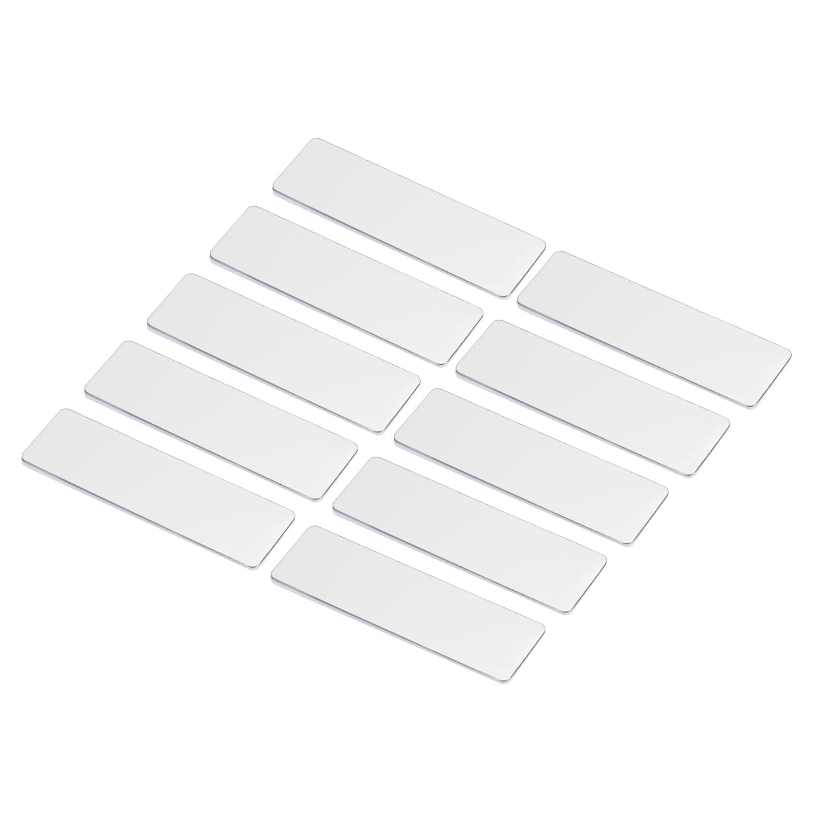 Amazon | PATIKIL 7 x 2cm 名札 ネームプレート ネームタグ 10個