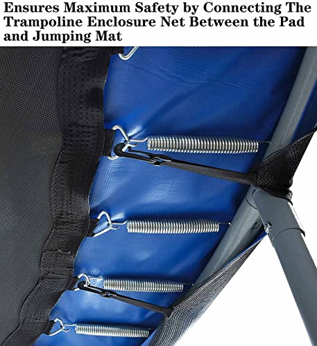 Filet de securite pour trampoline 3m pour remplacer une protection usee 8 poteaux