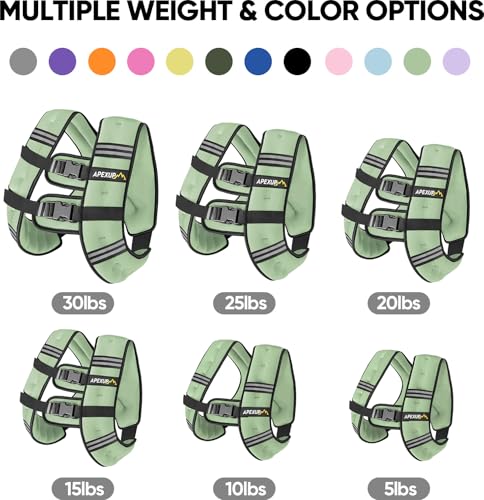 Image of APEXUP Weighted Vest Men Women, Weight Vest for Women Workout Equipment for Strength Training Running