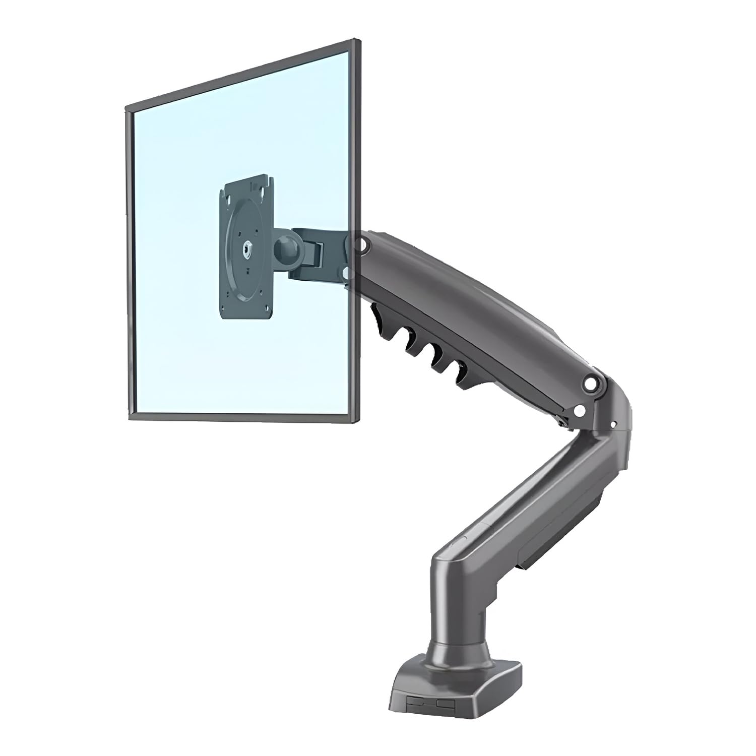 SYGA F80 Gas Spring Monitor Mount, 17-30 Inch Screen, Heavy Duty Single Arm Desktop Stand, 2-9kg Load Capacity-image-46