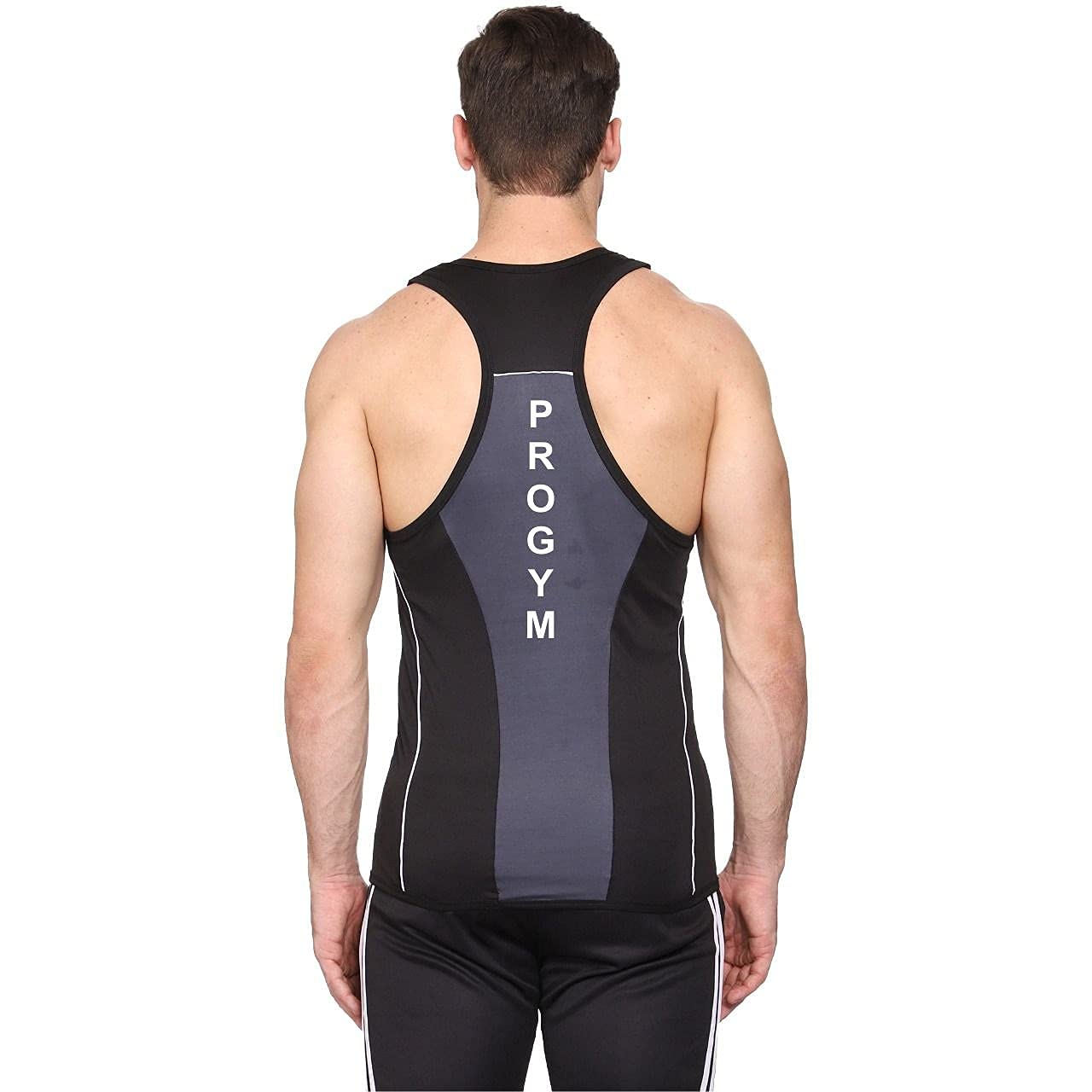 JUST RIDER Men's Sleeveless T-Shirt Gym Tank Gym Stringer Tank Top Muscle Gym Bodybuilding Vest Fitness Workout Train Stringers