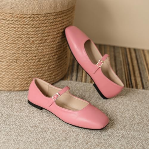Amtopiyo Women's Lovely Bowknot Ballet Flats Soft Sole Slip-On Dolly Shoes2