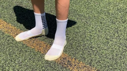 Grip Socks for Women & Kids – 6 Pairs Cushioned (Pink, White, Black) - Small Size -Anti-Slip for Soccer, Gym, Yoga, Pilates.2