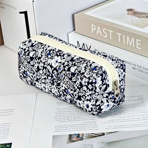 Image of Pencil Case Pen Case Office College School Storage Bag Pouch Holder Box Organizer Makeup Pouch Cosmetic Bag Aesthetic Cute Pencil Case for Girls Boys Kids (Q)