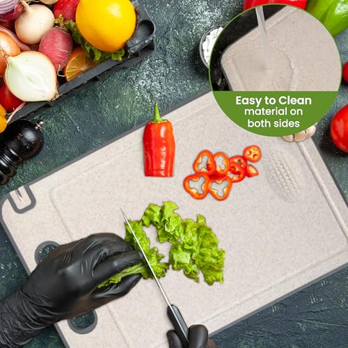 Tabla de Cortar Doble Faz Acero Inoxidable con Afilador miniatura 7
