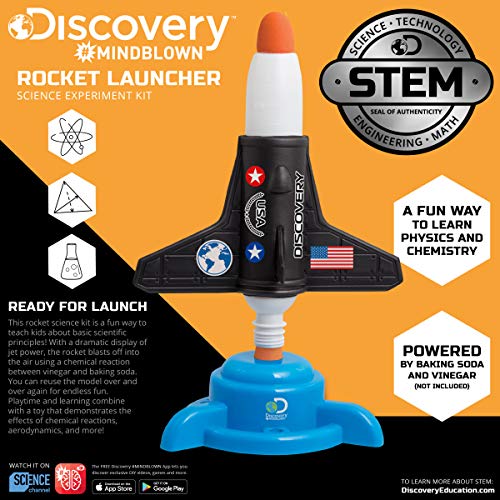 image for Discovery Kids Mindblown Rocket Launcher STEM Educational Science Expe