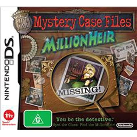 Mystery Case Files: MillionHeir for Nintendo DS Cover