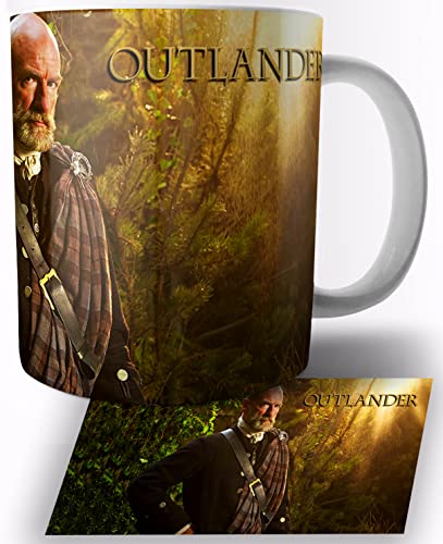 Outlander Graham McTavish Taza de Ceramica Blanca 325ml Mug