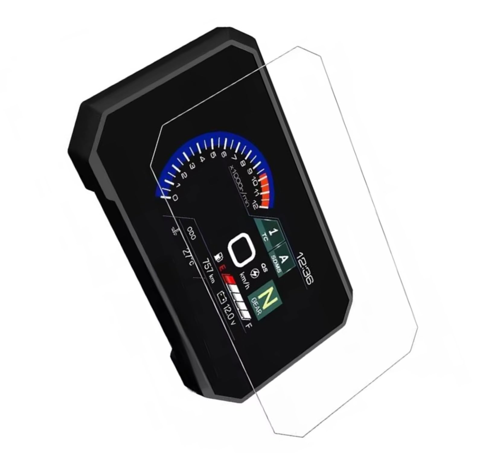 Folie Motorrad Display Kompatibel Mit Suzuki Für GSXS1000 2025–2026 Motorrad-Displayschutzfolie Instrumenten-Cluster-Schutzfolie TFT-Display