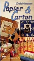 Créations en papier et carton 2737231019 Book Cover
