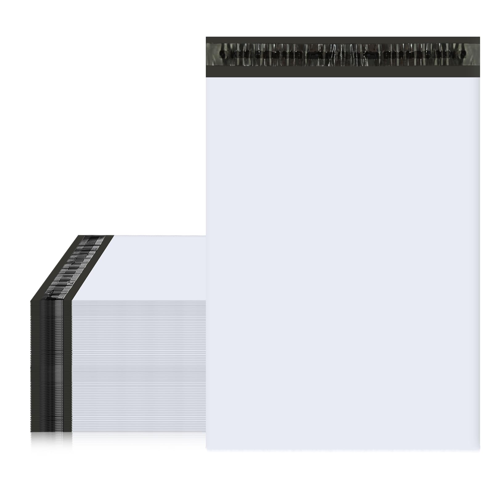 Poly Mailers Shipping Bags 10x13 inch 500 Pack Polymailers Envelopes for Clothing and Clothes Packaging - Mailing Envelopes, Mailer Bags, Polybags Packing Supplies for Small Business-White
