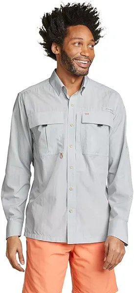 Eddie Bauer Men's UPF Guide 2.0 Long-Sleeve Shirt