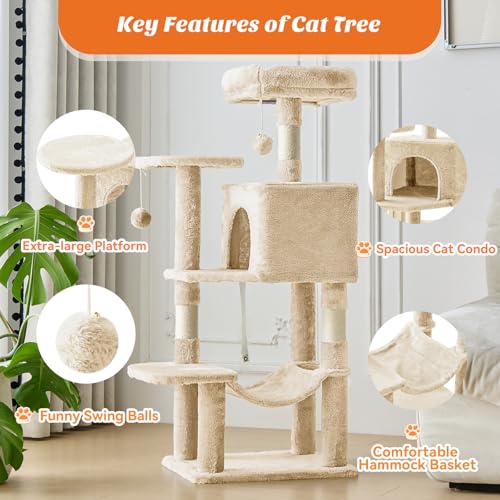 40% Off Sweetcrispy Cat Tree Tower for Indoor Cats - Image 4