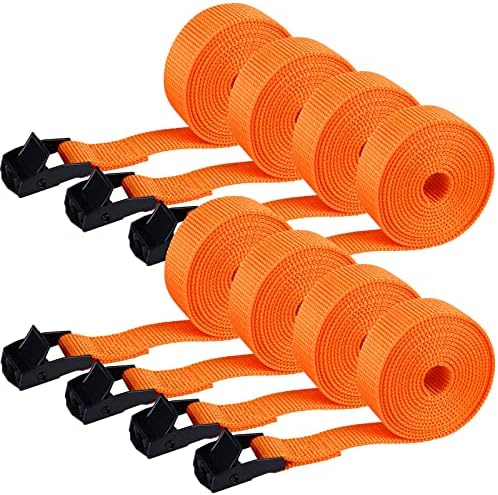 2 Cinghie Di Fissaggio Con Cricchetto Da 1 Metro - Per Auto, Bici E Camion - Foto 4