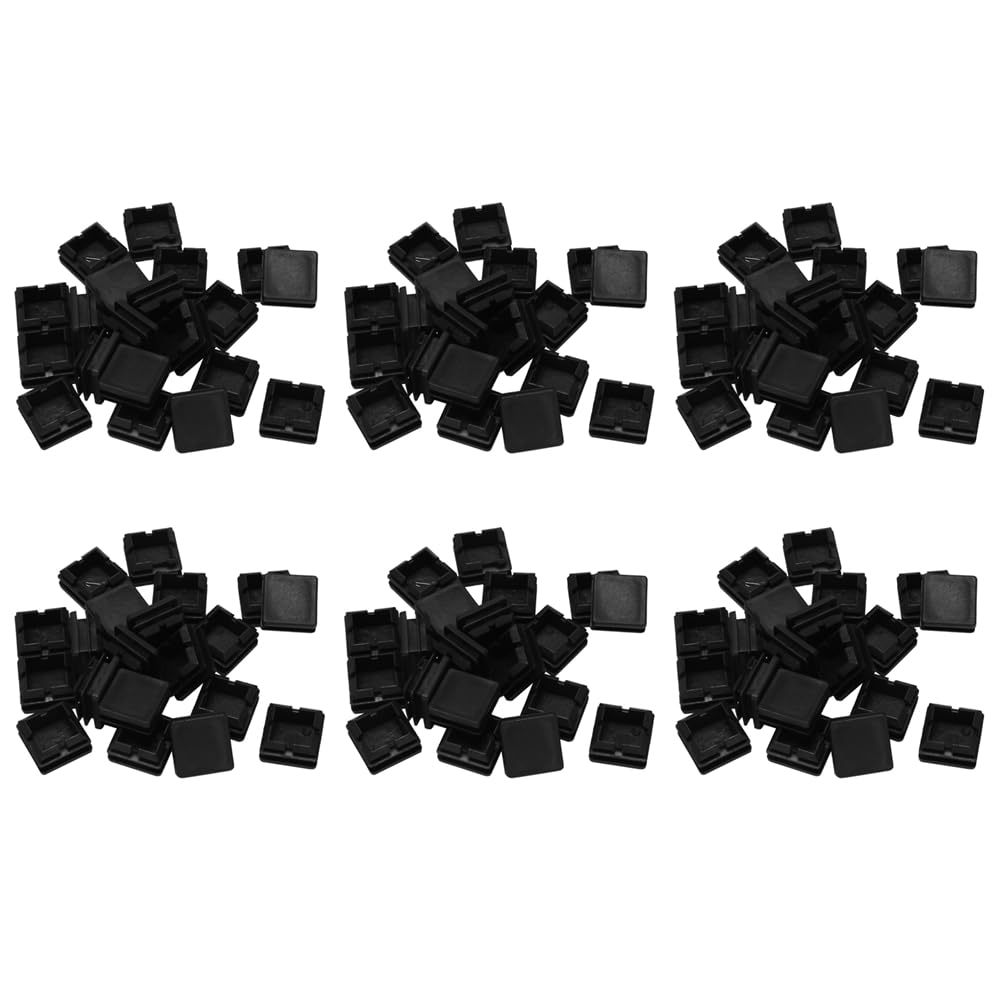 Embout carré 25x25mm anti rayure bouchon pour pied de table et chaise x120