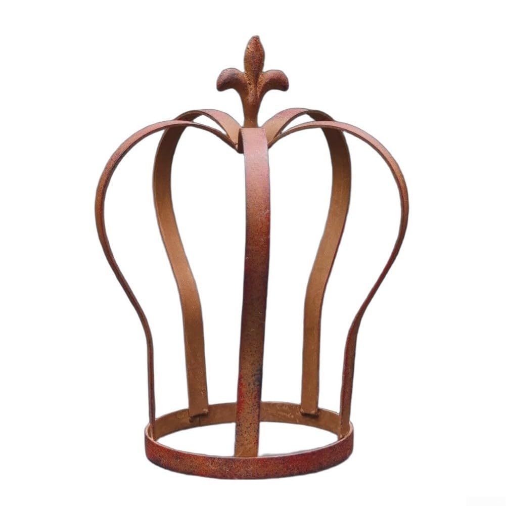 Support de plantes en métal stable avec base fortifiée pour pot moyen