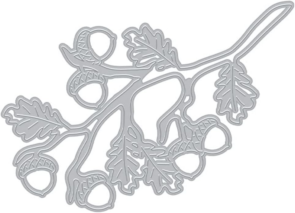 Hero Arts DF076 Acorn Branch Fancy Dies Steel Die