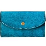 [AURAMU] 日本製 キーケース イタリアン レザー 小銭入れ 本革 レディース メンズ スマートキー対応 財布 コインケース MARGOT LUIGI コバルト