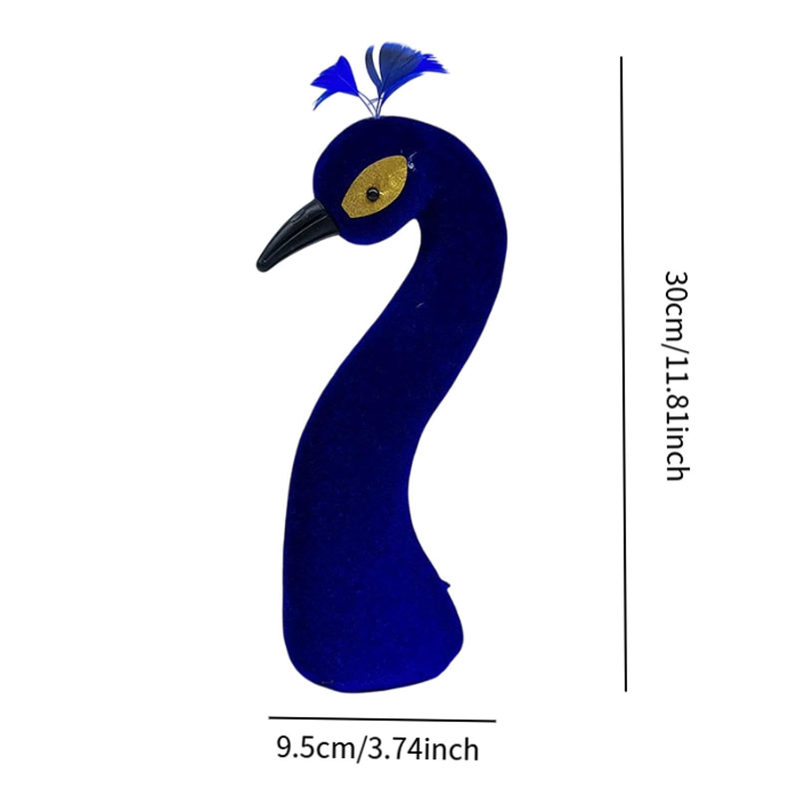 Amazon.com: FLCPJGV Peacock Mannequin Head Floral