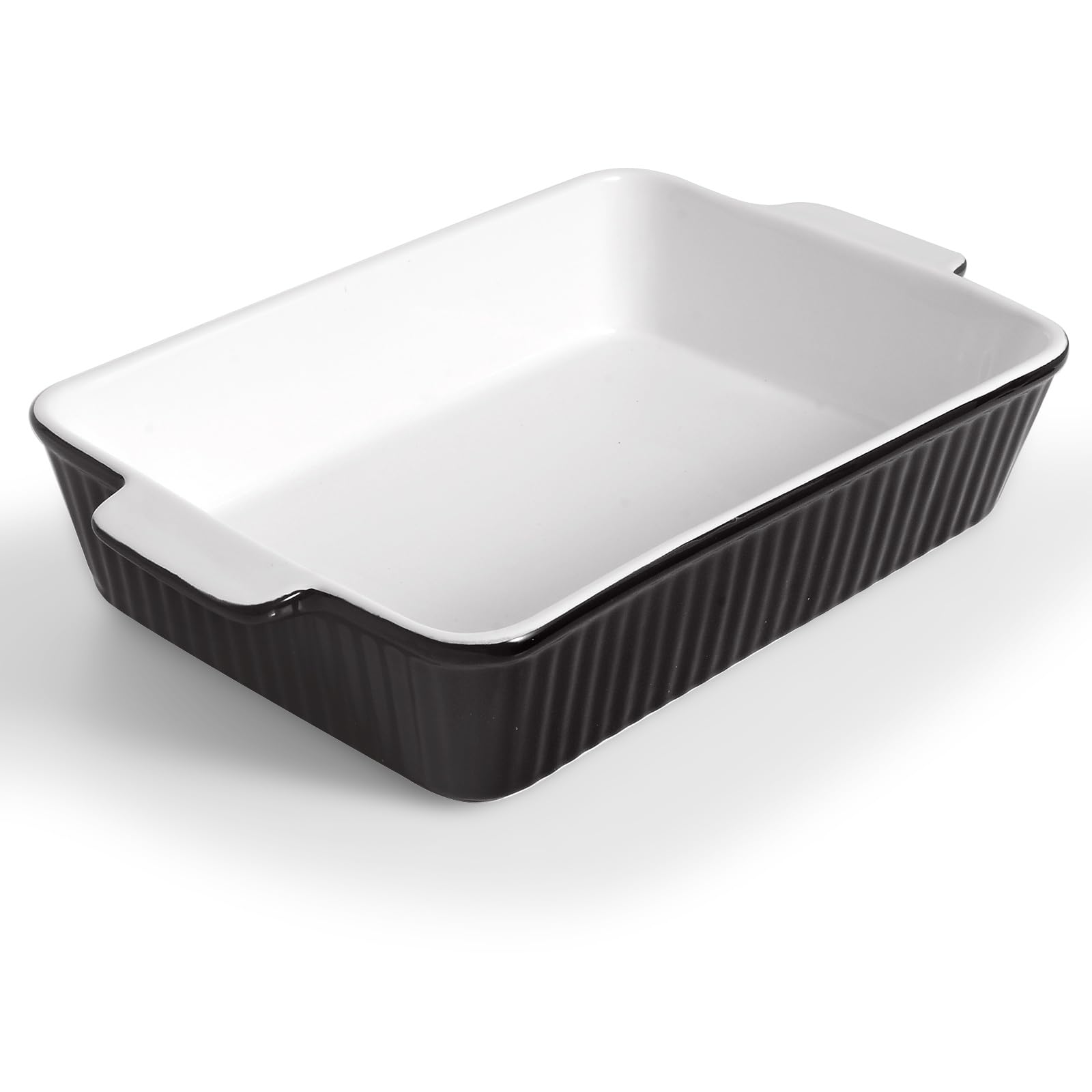 LQOZYYUL 9x13 Inch Ceramic Lasagne Dish for Oven，Porcelain Casserole Dish