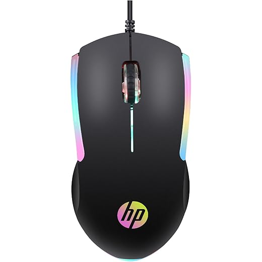 HP M160 Wired Gaming Mouse Black