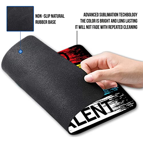 Image of PAPER PLANE DESIGN Mouse Pad Designer Anti Skid Mouse Pads for Desktop and Laptop Computers. D426