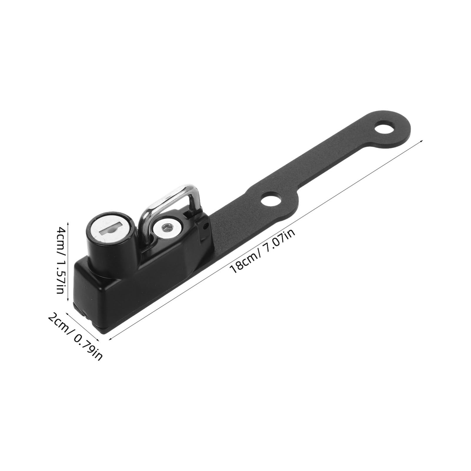 Antivol pour Casque de Moto Antivol de Sécurité pour Casque de Vélo Cadenas de Protection
