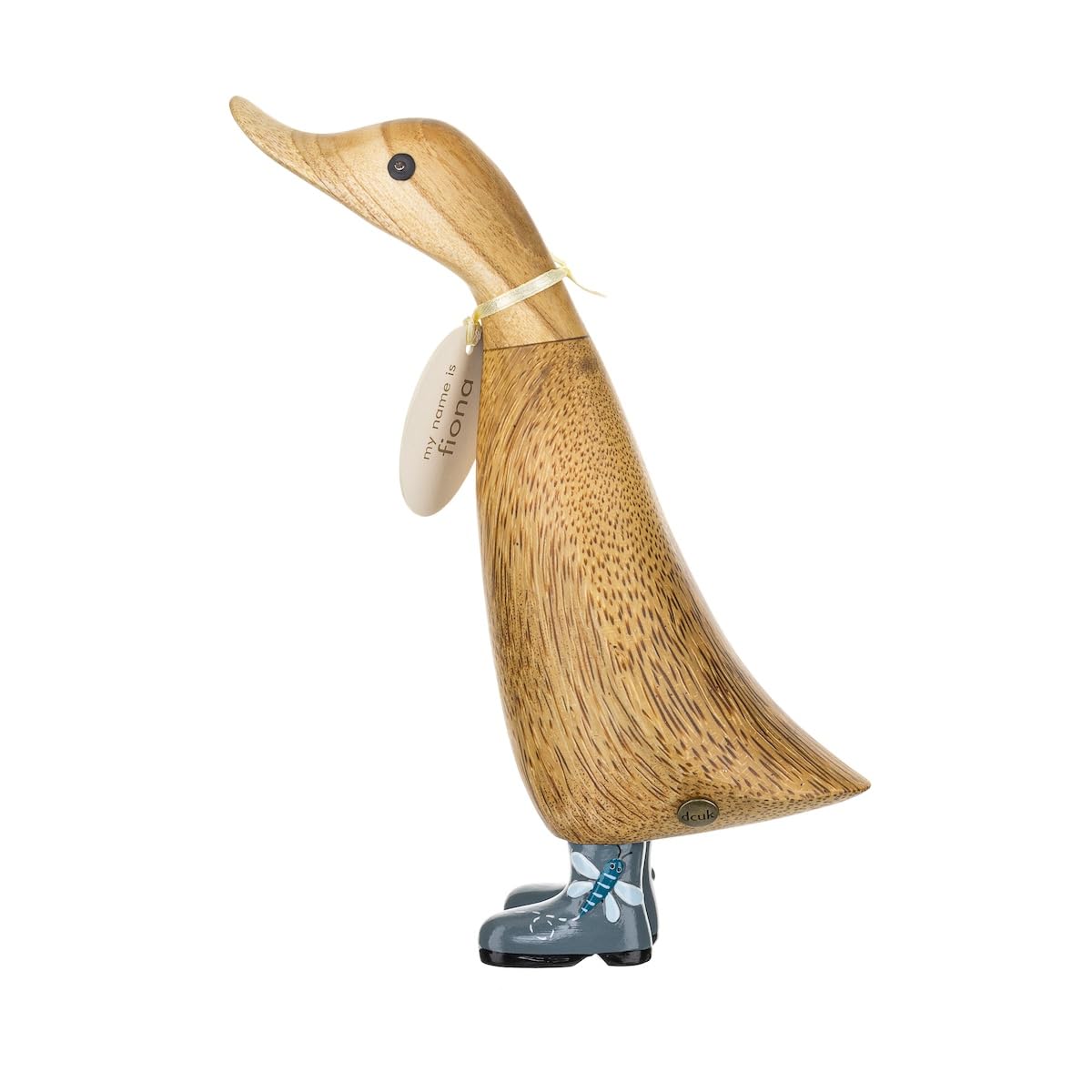 Dcuk Multicolor Bugs On Boots Wooden Ducklings - Dragonfly Design