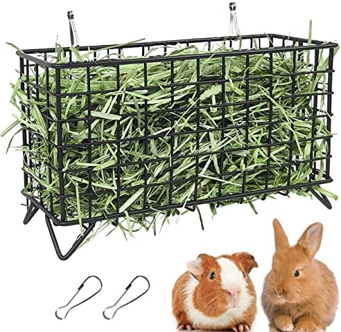TiereCare Hay Feeder - Heavy Duty for Rabbit Guinea Pig Chinchilla Hay ...