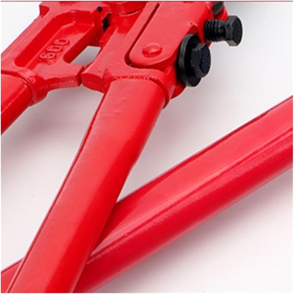 Cortador de alambre de 45,72 cm resistente para cortar cadenas de alambre de acero, cerraduras de cable, herramientas manuales