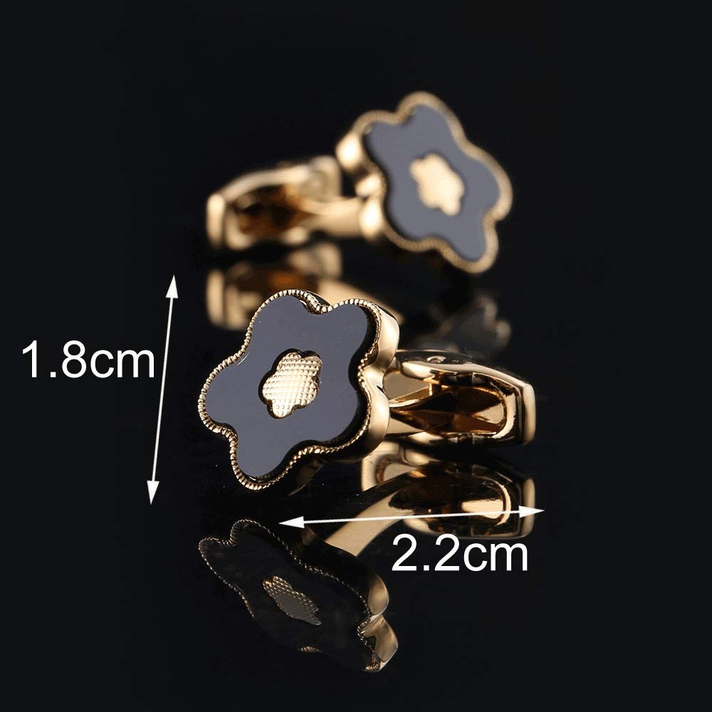 Gold Manschettenknöpfe Herren Hochzeit Hemd Manschettenknöpfe Männer Blume Manschettenknöpfe Manschetten