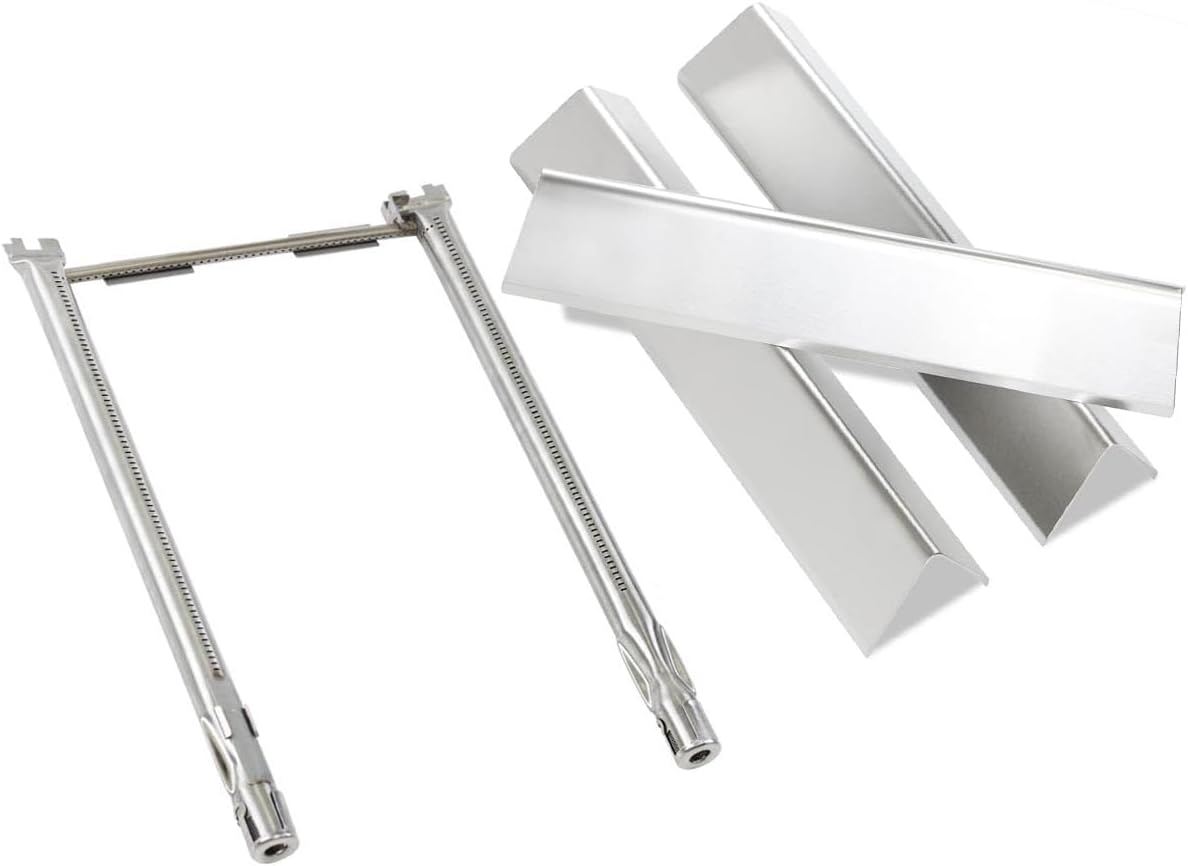 Spirit e210 Grill Replacement Parts for Weber Spirit I & II 200 Spirit E210 E220 S210 S220 GS4 200 with Front Control, 7635 Flavorizer Bars and 69785 67024 Burner for Weber Spirit 2 E210 Grill Parts