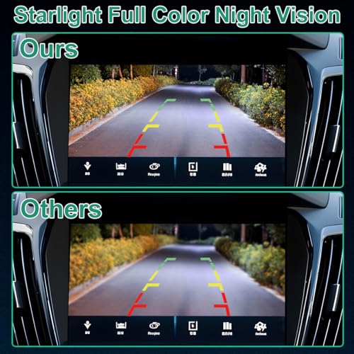 Image of CJ5T-19G490-AB Backup Rear Camera Replacement for Ford Escape 2017 2018 2019, OE Camera Replaces CJ5T19G490AB by GreenYi