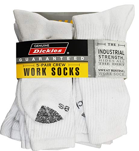 Set of Industrial Strength Crew Work Socks - Sizes 6-12 - Full Reinforced Sole - Full Cushion Foot2