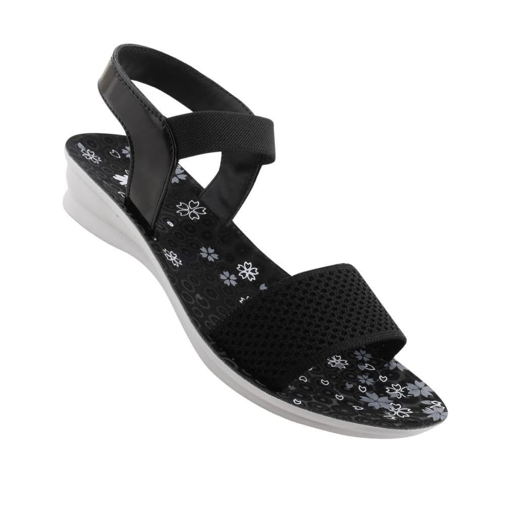 TRZ WOMENS COMFORTABLE SANDAL(Color- BLACK, Size- 4) (B0BG7KQSHM) Amazon Price History, Amazon Price Tracker