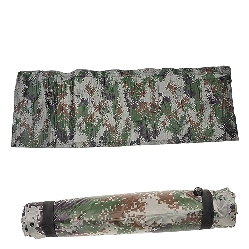 SUPVOX Automatic Inflatable Sleeping Mat with Pillow Portable Camping Pad for Outdoor Activities Multi Function Sleeping Cushion Durable Material for Hiking and Travel