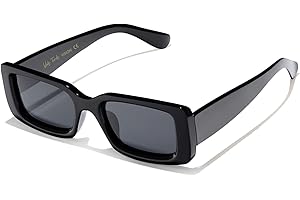 Polarized Rectangle Sunglasses for Men with UV Protection
