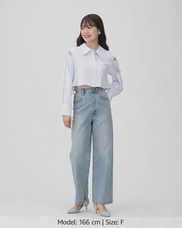 JILL by JILLSTUART - JILL by JILLSTUART クロップドスリットブラウス 楽天市場】クロップドスリットブラウス JILL by JILL STUART