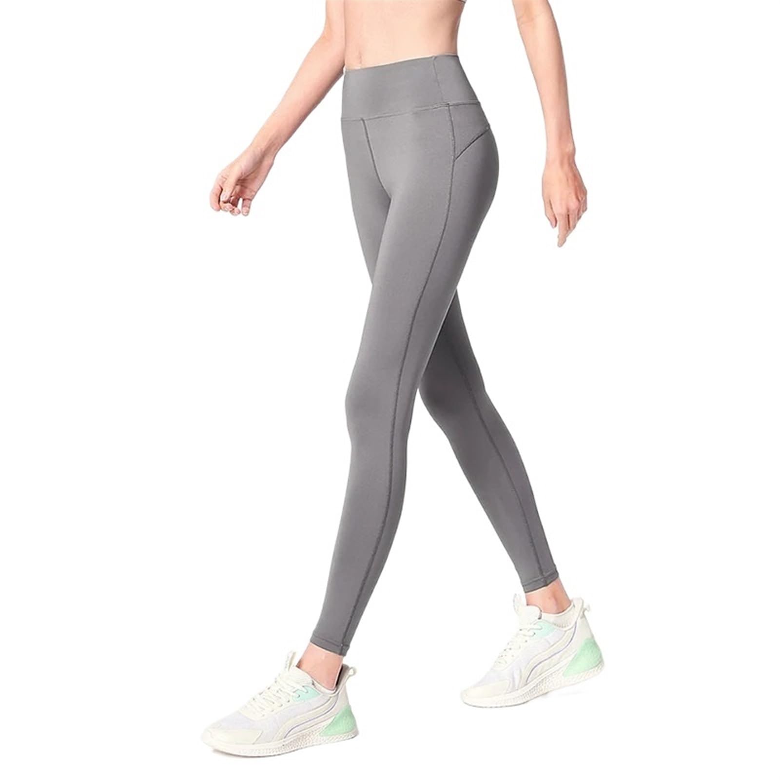 Leggings Mujer Pantalones de Yoga for Mujer, Mallas sin Costuras de Cintura Alta, Push Up, Deporte, Fitness, Gimnasio, Correr, Pantalones elásticos, Medias