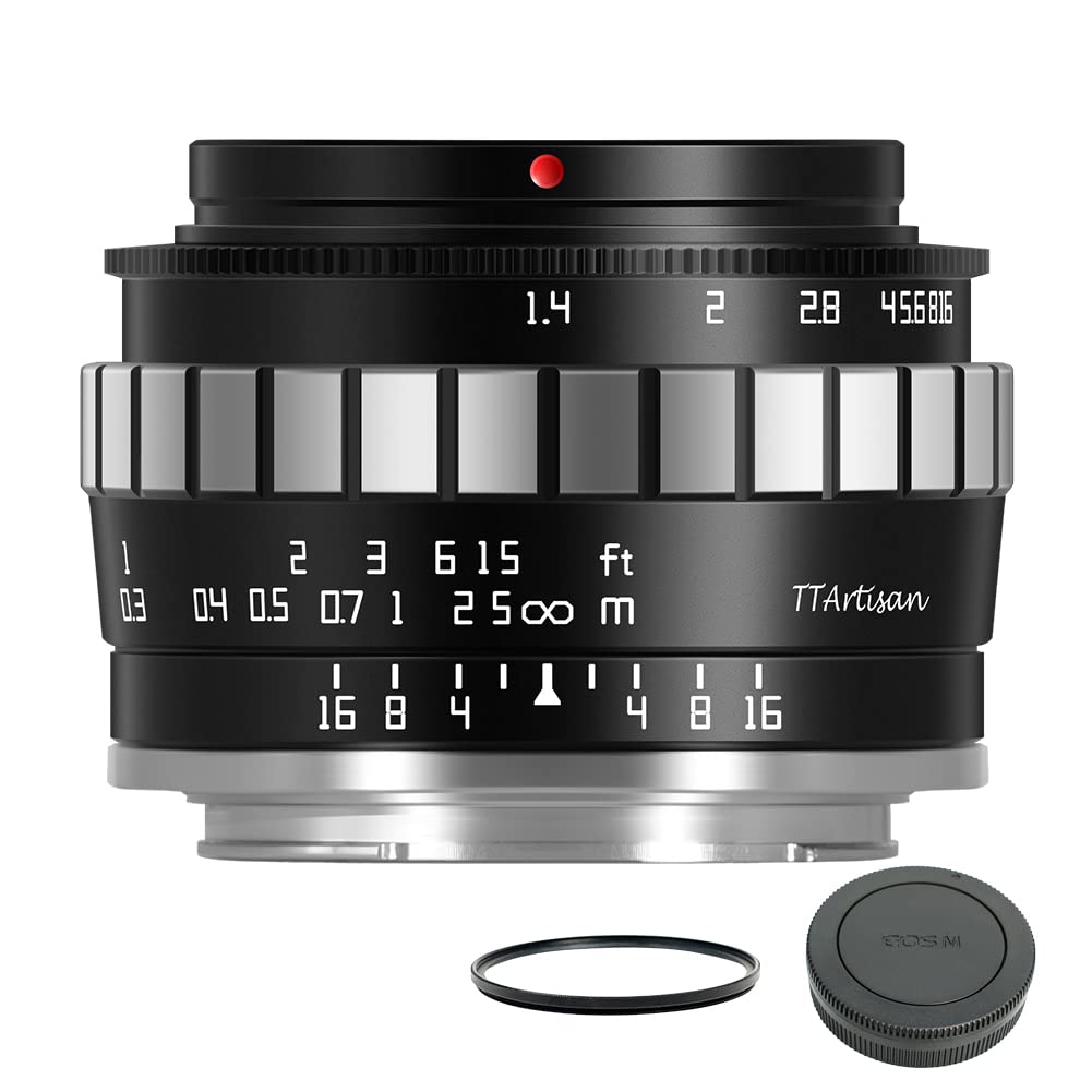 TTArtisan 23mm F1.4 Canon EOS Mマウント Amazon.com : TTArtisan 23mm F1.4 APS-C Manual Focus Lens for Canon