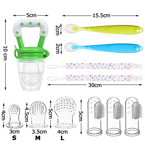 13-Pack-Baby-Food-Feeder-SetBaby-Fruit-Feeder-Pacifier-Set-Safe-BPA-Free-Silicone-Baby-Pacifier-Fresh-Food-Feeder-Fresh-Food-Feeder-Set-for-Kids