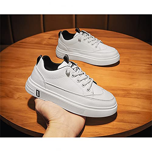 MATERUIEYES Boys' Shoes Big Boys Sport Shoes Soft Soled Small White Shoes Casual Board Shoes4
