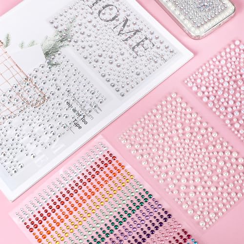 3456-mm-Self-Adhesive-Face-Gems-Face-Jewels-Rhinestones-Stickers-for-Makeup-Hair-Crafts