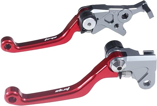 Vista 64 de Motocicleta CNC plegable pivote embrague freno palanca manija para RM125 RM250 RM 125 250 1996 1997 1998 1999 2000 2001 2002 2003