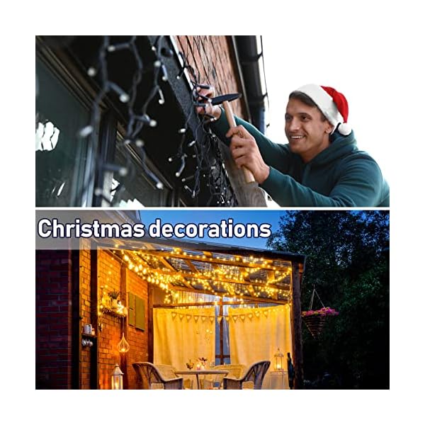 Zhengmy 120 sets christmas light hanger hooks outdoor light hangers hanger wall patio hooks with screw hooks for outdoor string lights for garage party outdoor easy release wire and fairy led lights - image 5